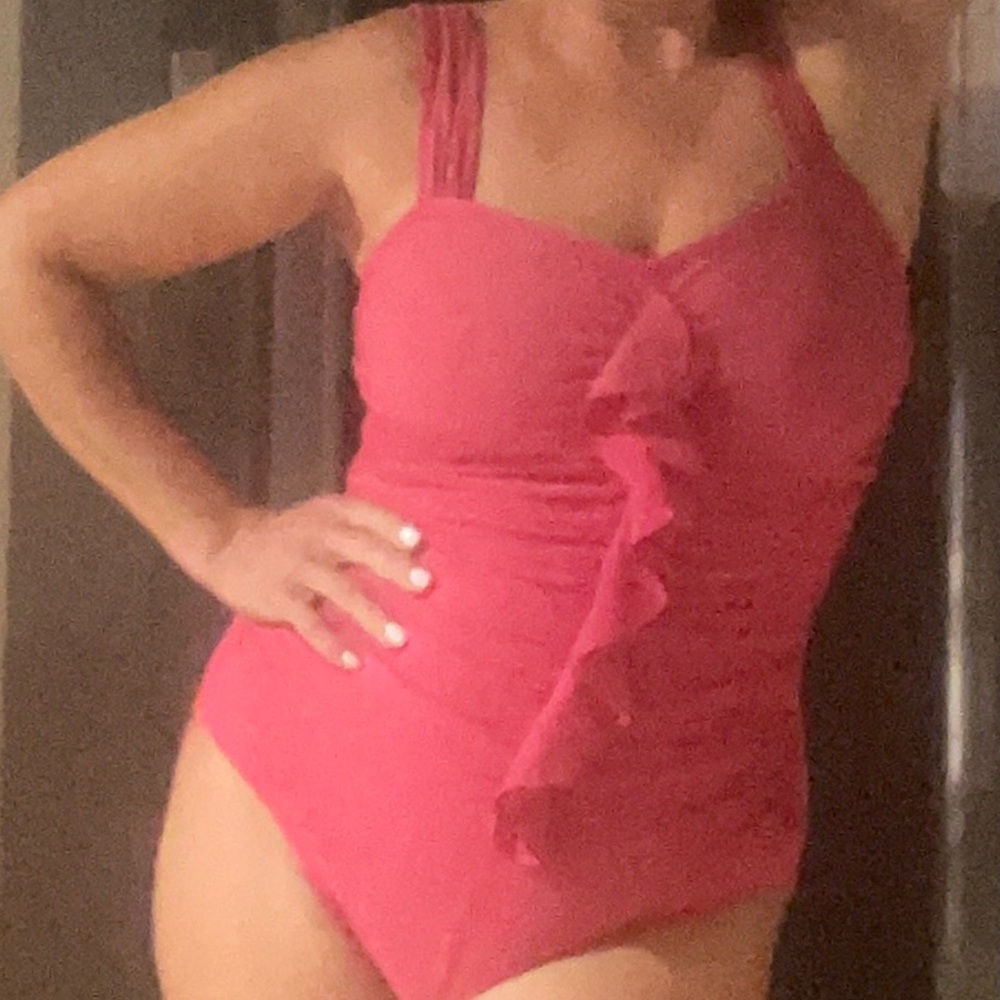 Gorgeous INC size 10 one piece bathing suit. - Picture 8 of 8
